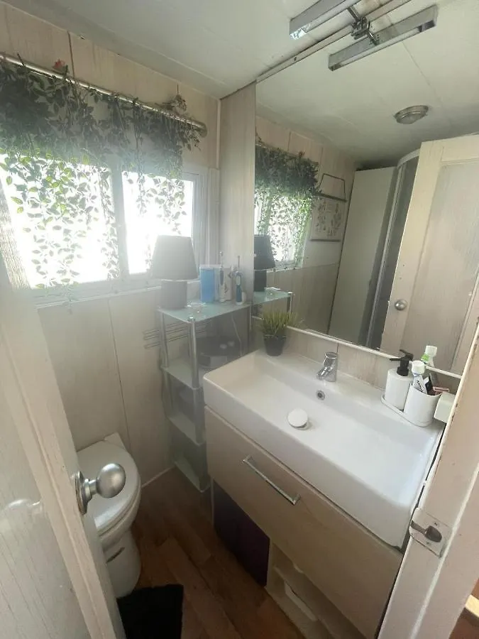 Light Bedroom In A Home Boat Barcelona